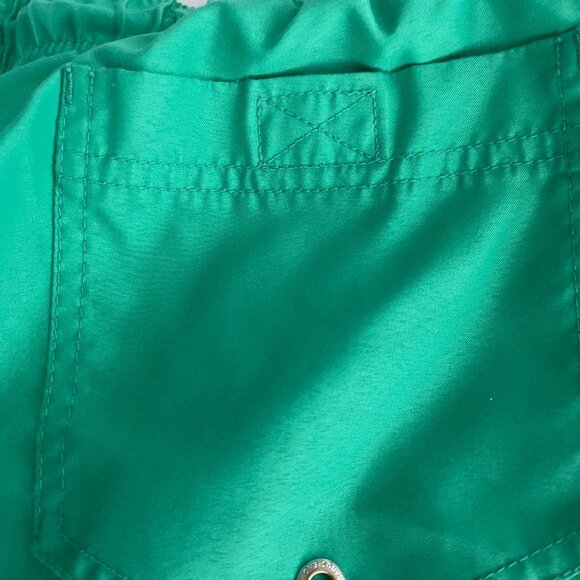 Lands' End Men's 6" Volley Swim Trunks Green Size Large - Picture 3 of 8